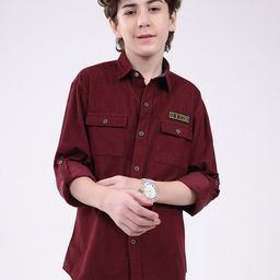 Monte Carlo Boys Slim Fit Casual Shirt-picture-32