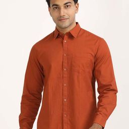 Indian Terrain Men Classic Slim Fit Casual Shirt-picture-24