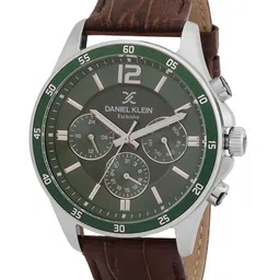 Daniel Klein Exclusive Unisex Dial & Leather Textured Straps Analogue Watch DK.1.13973-3-picture-55