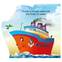 Sawan Who Am I Ship Die-Cut Shape Board Book - English image 3