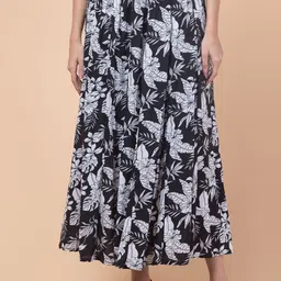 Hive91 Flared Maxi Skirt-picture-23