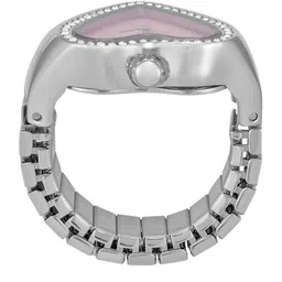 Fossil Women Embellished Dial & Stainless Steel Straps Analogue Watch Ring ES5408-image-72