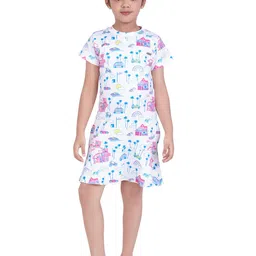 Tiny Girl Conversational Print Sheath Dress-image-71