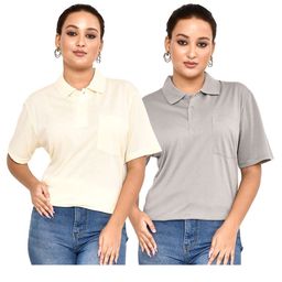 RAPL Women 2 Polo Collar T-shirt-image-84