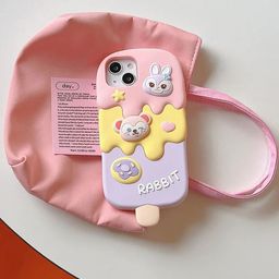 CASE CREATION Cartoon Characters Printed iPhone 13 Pro Back Case Mobile Accessories-90