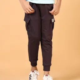 V-Mart Boys Solid Cotton Track Pants-10