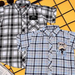 Killer Boys Classic Tartan Checks Checked Casual Shirt-image-76
