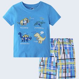 LULU & SKY Boys Printed T-shirt with Shorts-30