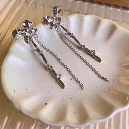 AKISON JEWELS Silver-Plated Earrings-image-83