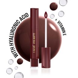 Lakme 9to5 Hya Matte Liquid Lipstick with Vitamin E 5.3ml - Afterhours Wine H10-22