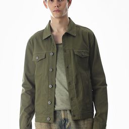 Jack & Jones Shirt Collar Denim Jacket-image-33