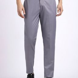 R&B Men Regular Fit Formal Trousers-picture-42