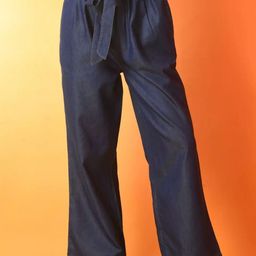 Tripursundari Fashion Women Tie and Dye Relaxed Trousers-image-100