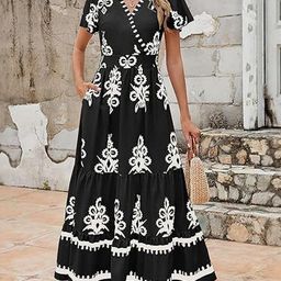Outzidr Print Maxi Dress-image-16