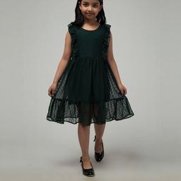 MAMATHINK Green Polyester Dresses-image-82