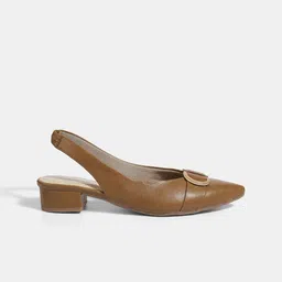 LEMON & PEPPER Block Sandals with Buckles image 3