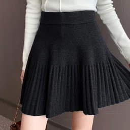 KPOP A-Line Above Knee Skirt-picture-23