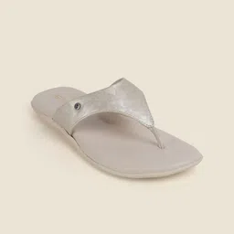 Metro Women Embellished T-Strap Flats-36