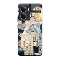 QRIOH Graphic Printed Sleek & Lightweight Silicone Realme P3 5G Glass Back Case-12
