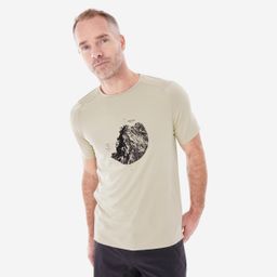 Men Dry Fit Activewear Light T-Shirt Beige - MH500-image-72