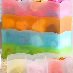 upkaranwale Pink Regular Drawer Organiser-17