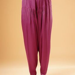 JAYPORE Women Solid Loose Fit Daily Salwar-image-79