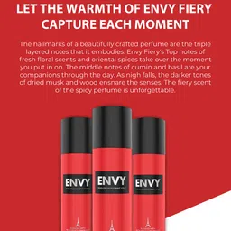 Envy Men Set of 4 Fiery Deodorant - 115g each image 5