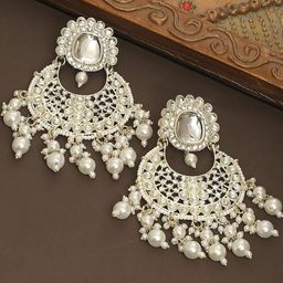 VATSALYA creation Gold-Plated Alloy Earrings-image-30