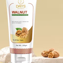 7 DAYS Feel Of Nature Walnut Face Scrub With Vitamin C - 100g-31