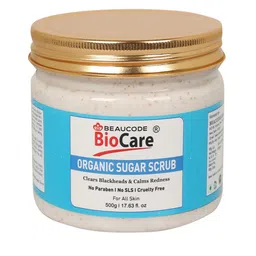 BEAUCODE BIOCARE Organic Sugar Face Scrub for Blackheads & Redness - 500 g-51