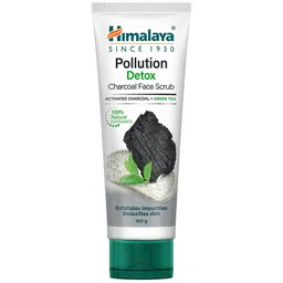 Himalaya Pollution Detox Charcoal Face Scrub with Green Tea To Exfoliate Impurities - 100g-26
