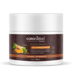 COROnation Herbal Turmeric Clay Face Mask for Glowing Skin - 100 g-22