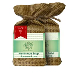 Pratha Set of 2 Jasmine Love Handmade Soap 100 g each-28