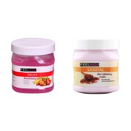 FEELHIGH Face & Body Fruit Gel & Sandal Cream - 500 ml Each-29