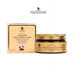Gans Kumkumadi Face & Body Scrub with Kashmiri Walnut Shell - 100 g-5