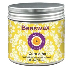 Deve Herbes Cera Alba Pure & Natural Unrefined Double Filtered Beeswax - 100g-17