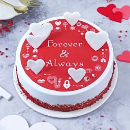 Red Velvet Bliss Cake 500gm-image-37