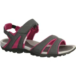 Women Sports Sandals with Perforated Insole Pink Grey - NH100-image-21