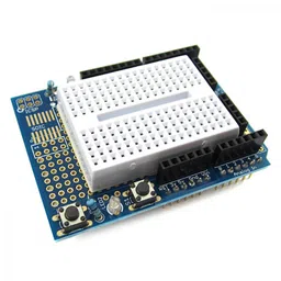 Proto Shield (Prototype) for Arduino UNO with mini Breadboard image 1
