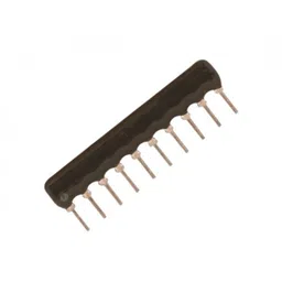 1K ohm 10 Pin Resistor Network - SIP image 1