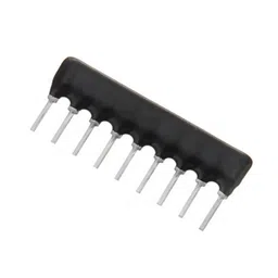 47K ohm 9 Pin Resistor Network - SIP image 1