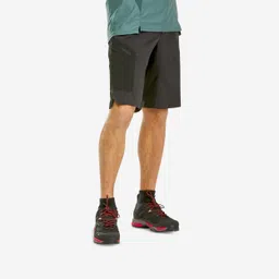 quechua Men Dry Fit Shorts with Belt Black - MH100-picture-11