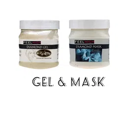 FEELHIGH Set Of 2 Diamond Face Mask & Gel - 500 ml Each-20