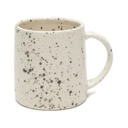 Arrabi Cream-Coloured & Grey Handcrafted Textured Ceramic Matte Mugs Set of Cups and Mugs image 4