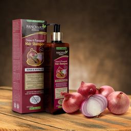 Panchvati Herbals Unisex Onion & Fenugreek Shampoo 300 ml-25