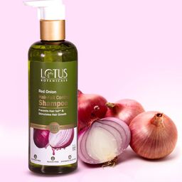 Lotus Botanicals Unisex Red Onion Hair Fall Control Shampoo 300 ml-14