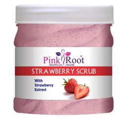Pink Root Strawberry Scrub With Strawberry Extract - 500ml-47