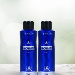Neels Men Set of 2 Royale Deodorant Body Spray - 200 ml Each-17