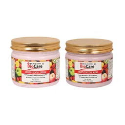 BEAUCODE BIOCARE Set of 2 Fruity Cocktail Cream & Mask For All Skin Types - 500g each-16