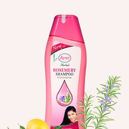 AYUR HERBALS Rosemary Shampoo With Rose & Aloevera for Dry & Dull Hair - 1000ml-53